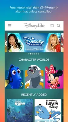 DisneyLife android App screenshot 2